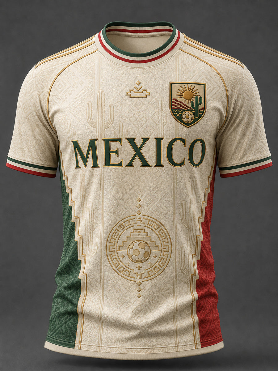 Camiseta casual estampada para hombres, regalo ideal para aficionados al fútbol