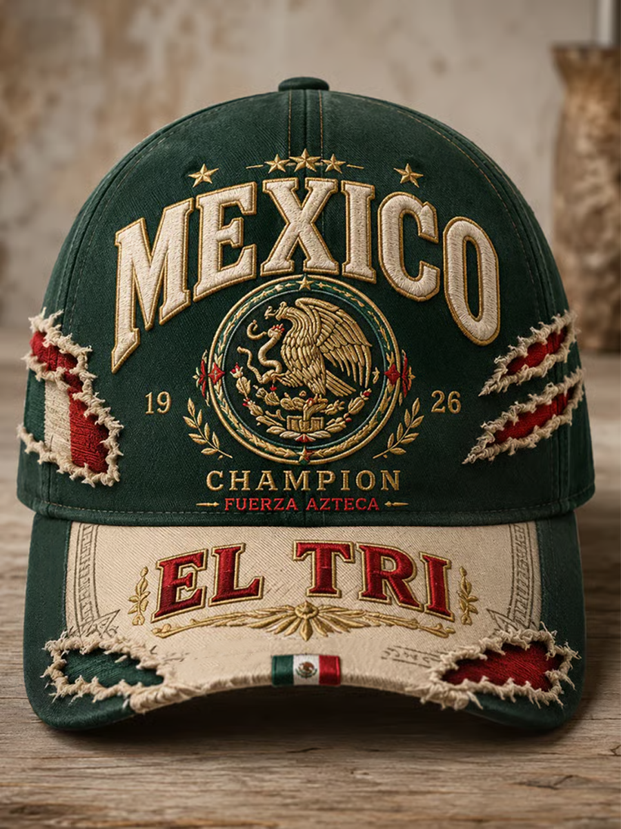 Fútbol de México unisex impreso Sombrero