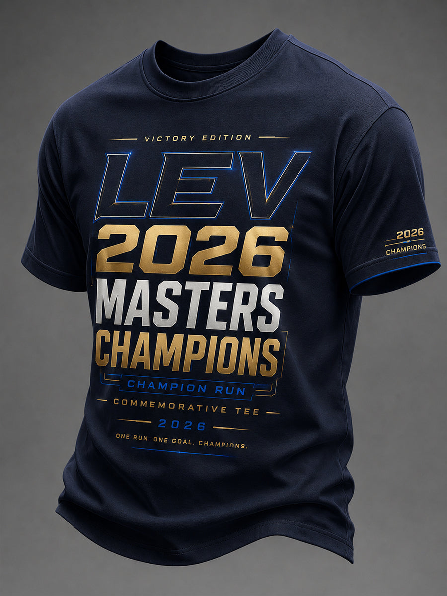 Camiseta de manga corta estampada para el Campeonato Masculino de Deportes Electrónicos