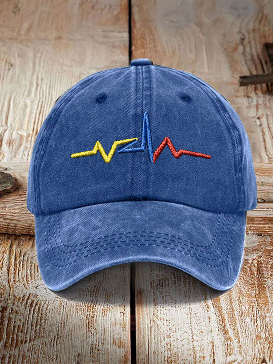Unisex Venezuela fuerte impresión Sombrero