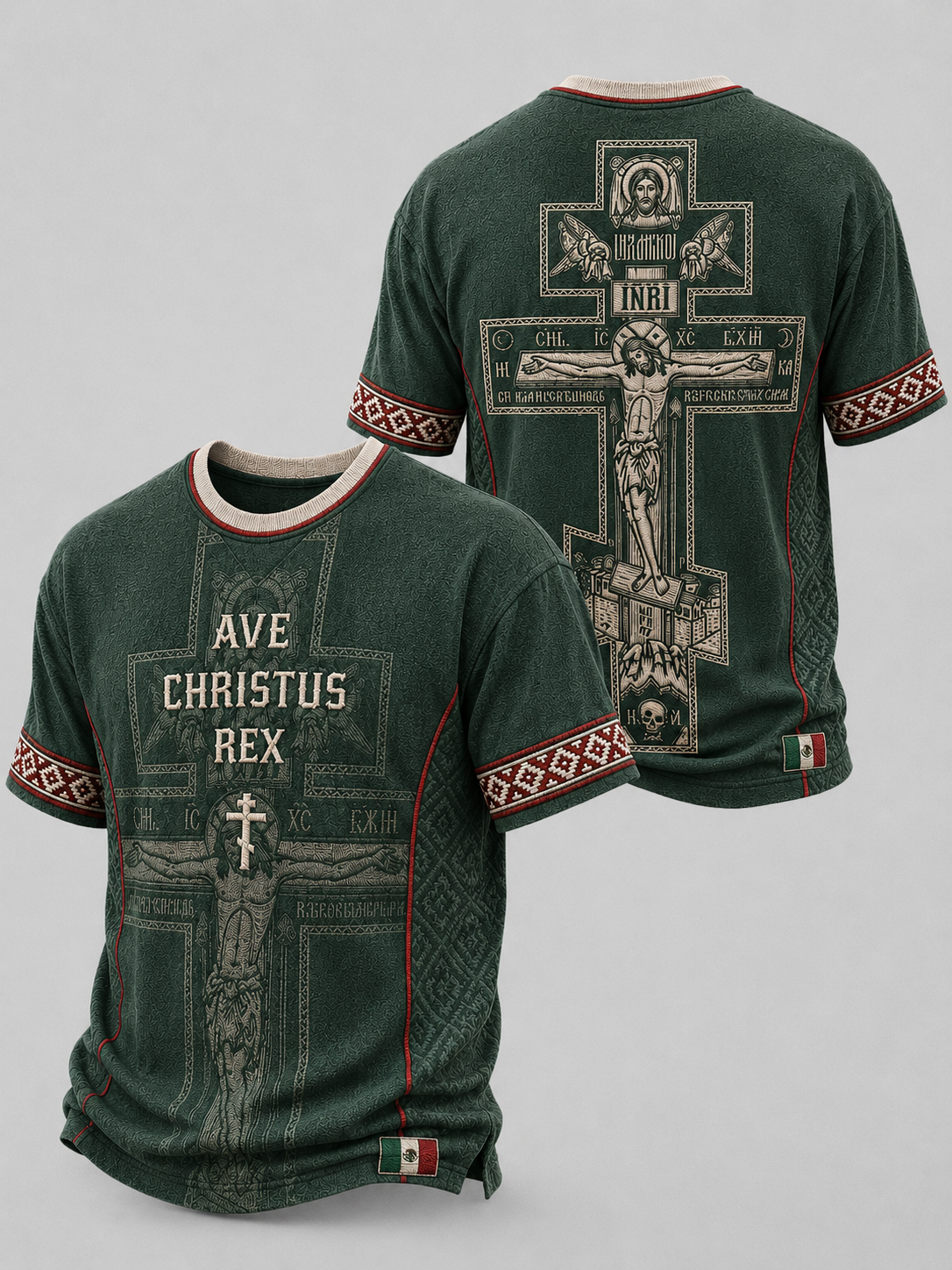 Camiseta de manga corta Faith In Mexico para hombre