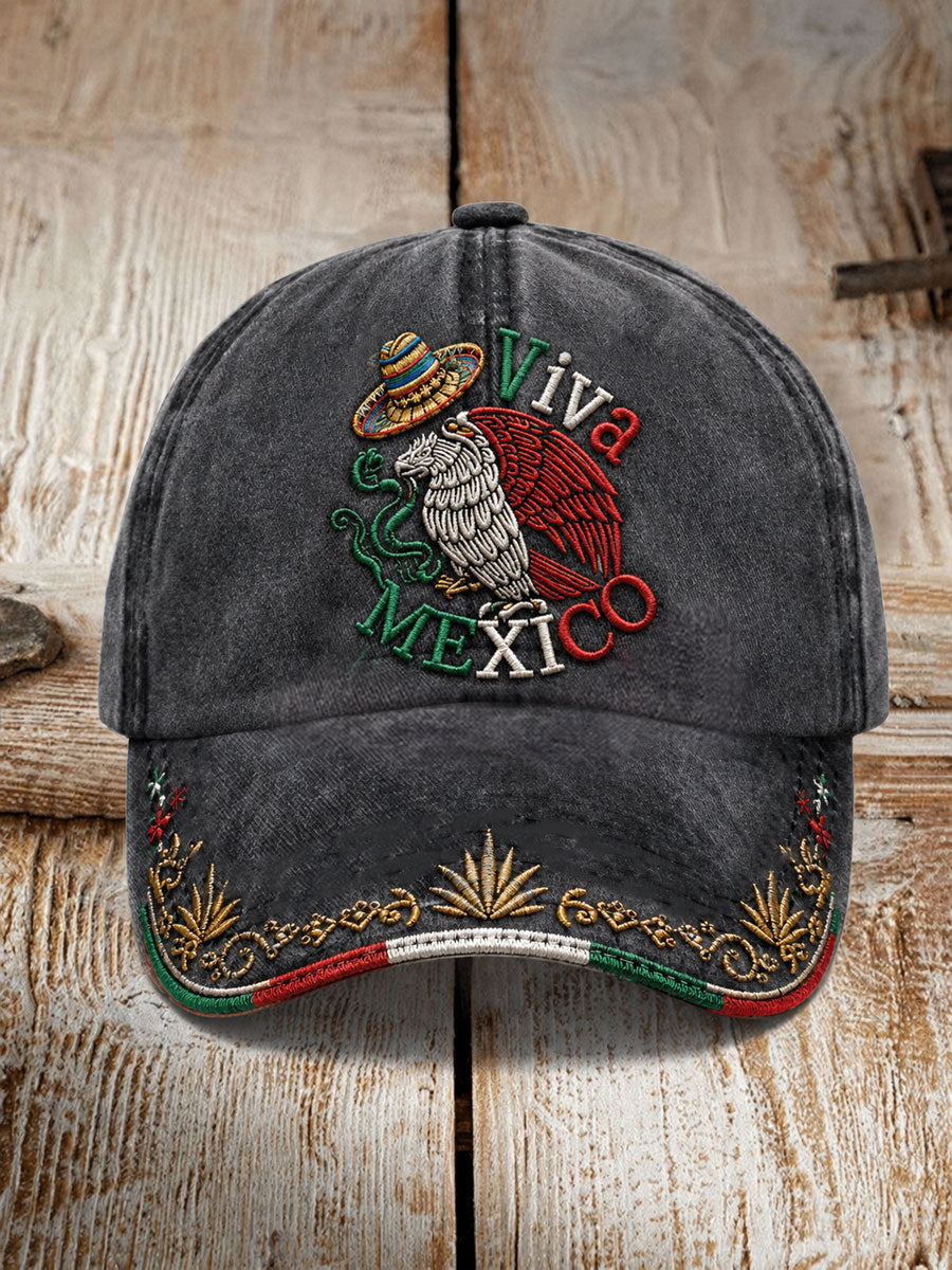 Unisex México Día de la Independencia Arte Impreso Sombrero