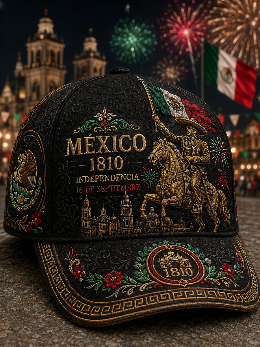 Sombrero unisex del Día de la Independencia de México