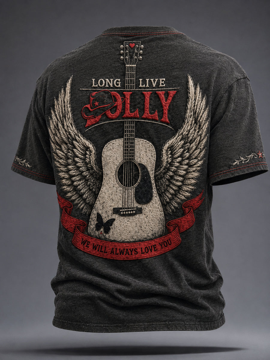 Unisex Rip Country Music Lover Queen of Country Camiseta estampada