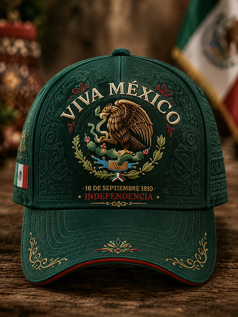 Sombrero unisex del Día de la Independencia de México