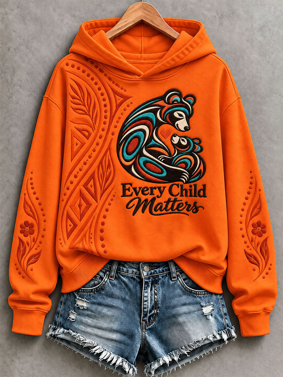 Sudadera con capucha Every Child Matters para mujer