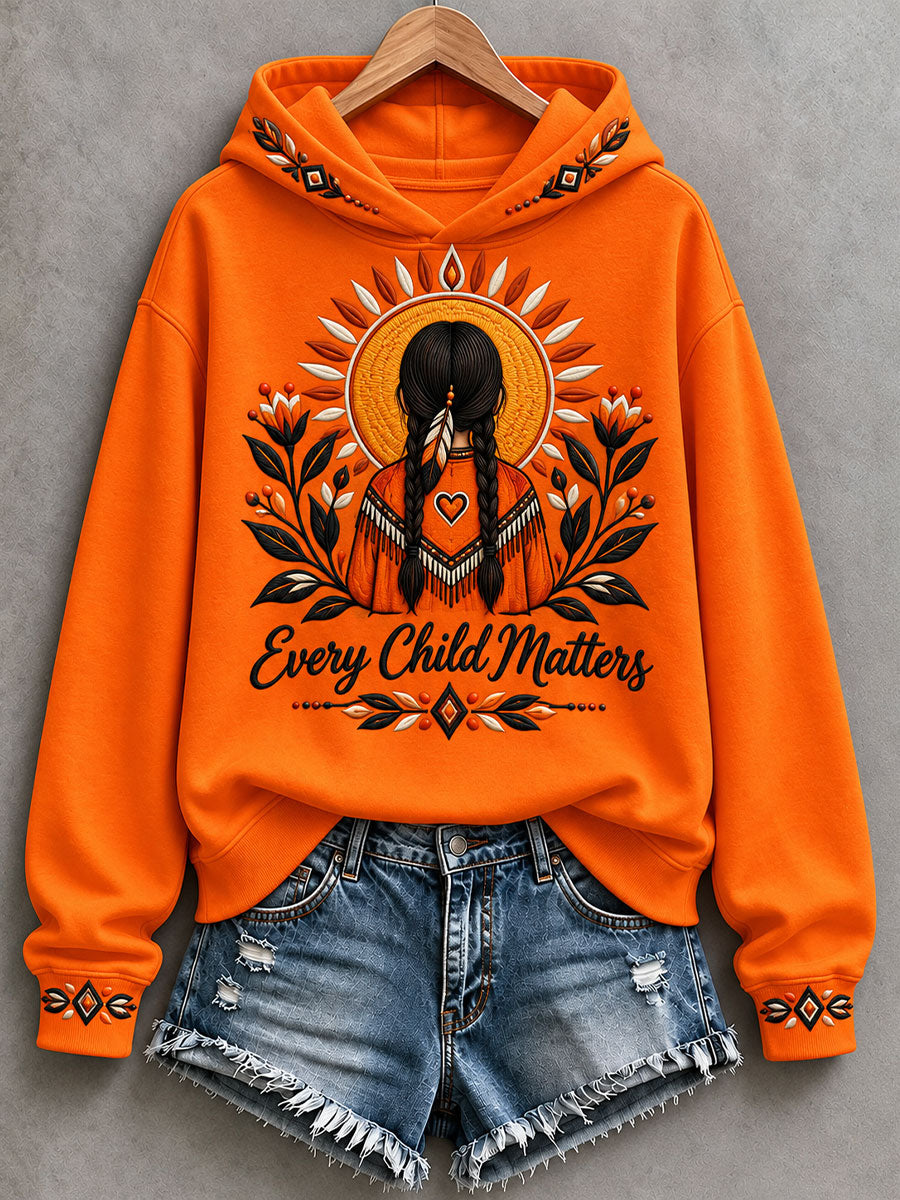 Sudadera con capucha Every Child Matters para mujer