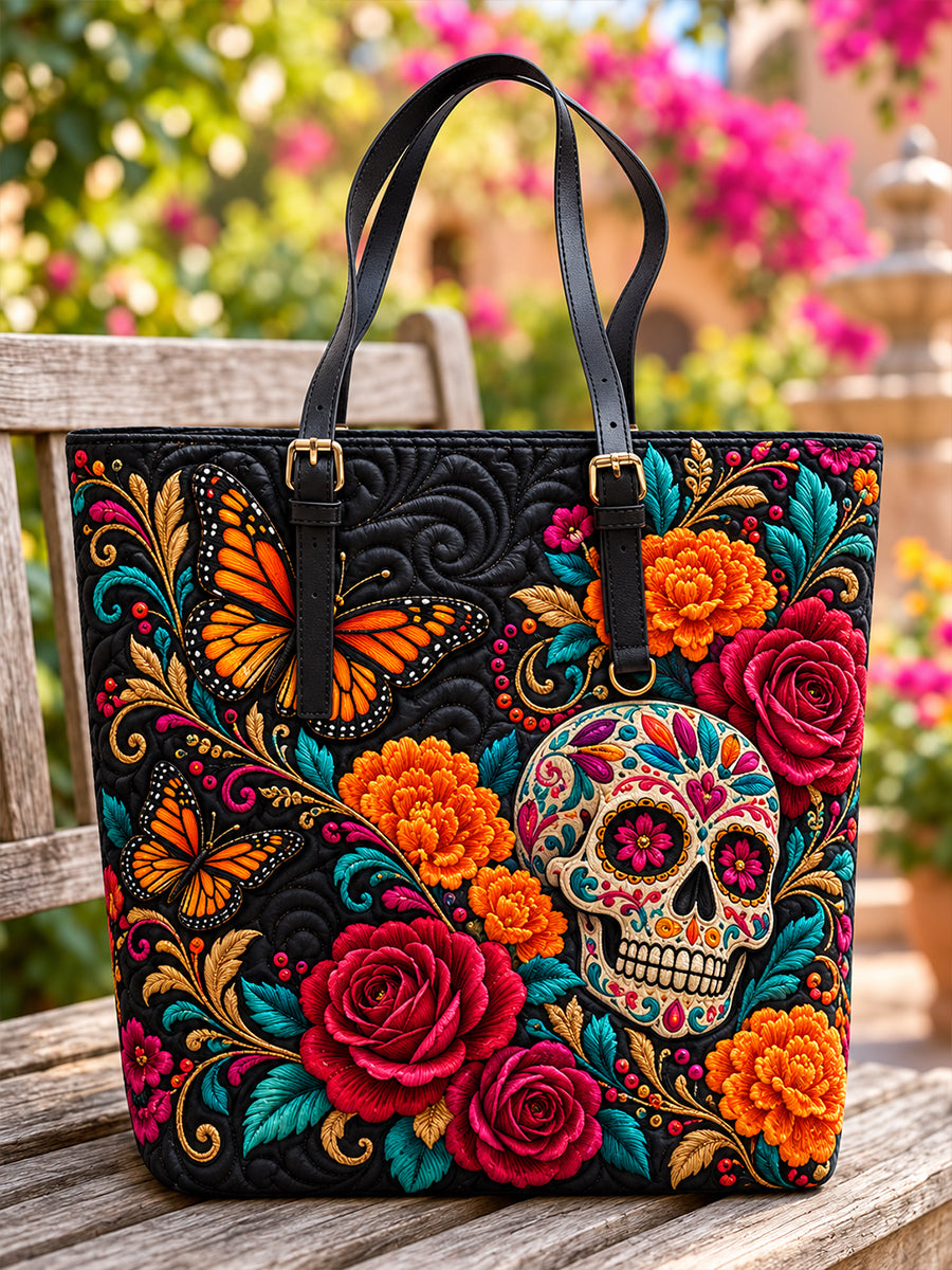 Bolsa tote del Día de los Muertos de México