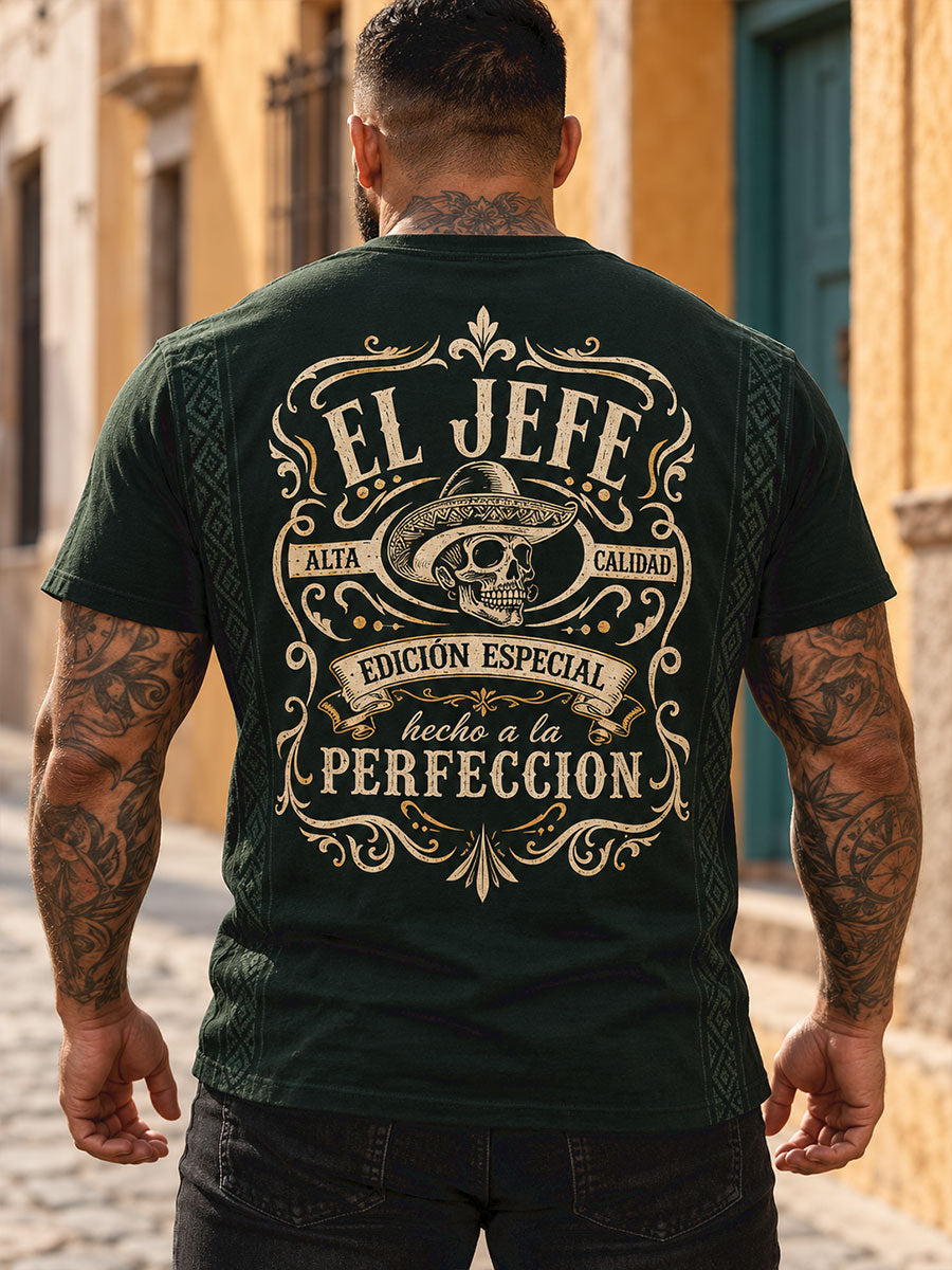 Camiseta estampada The para hombre
