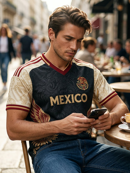 Camiseta estampada México Football Lover para hombre