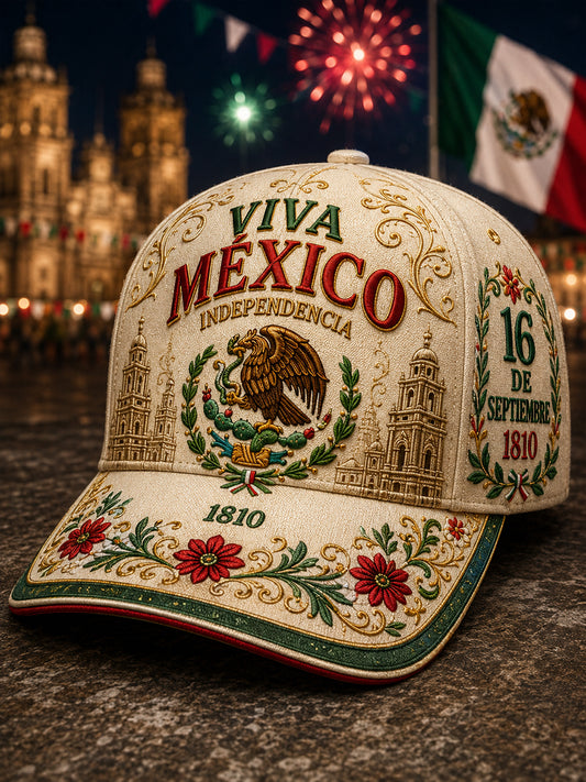 Sombrero unisex del Día de la Independencia de México
