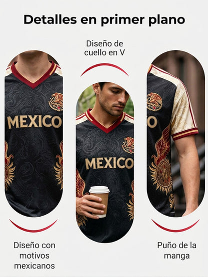 Camiseta estampada México Football Lover para hombre