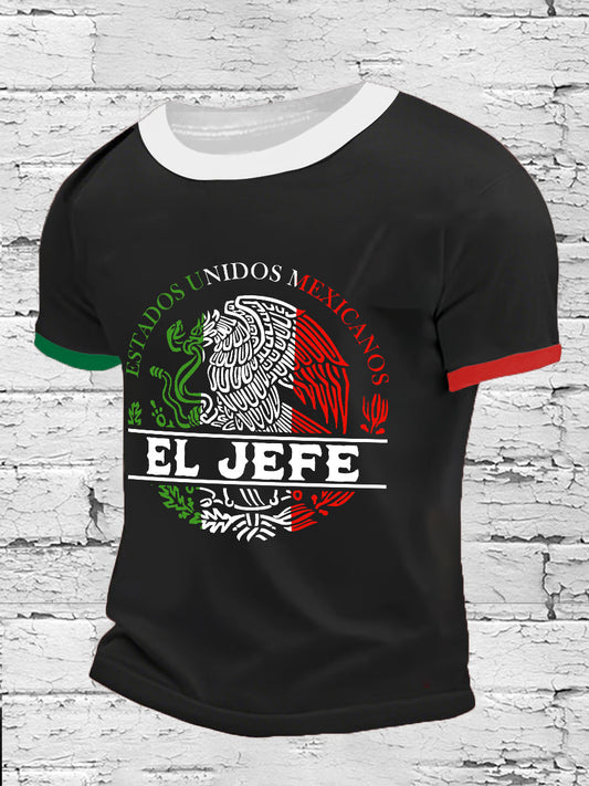 Camiseta con estampado El Jeff Mexico Fiesta Cinco De Mayo para hombre