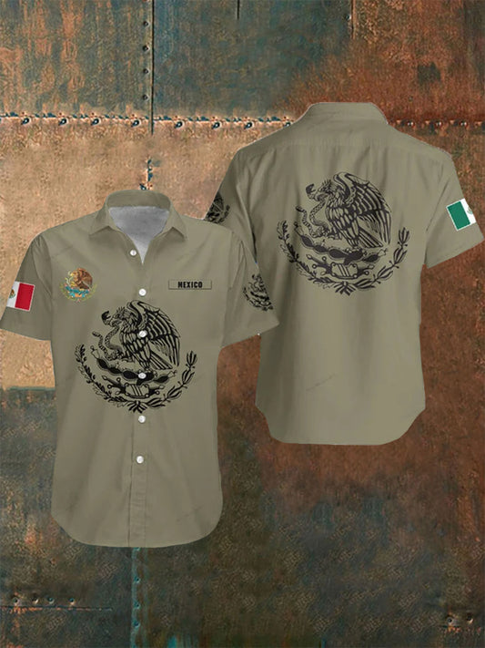 Hombres de manga corta Camisa