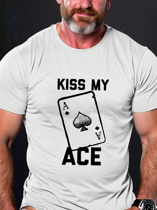 Camiseta del póker de los hombres