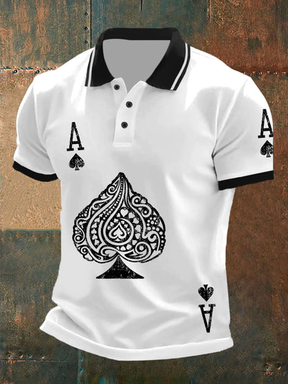 Tops Ace of Spades de poker para hombre
