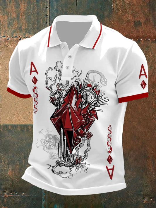 Cubos de Poker de los hombres A tops