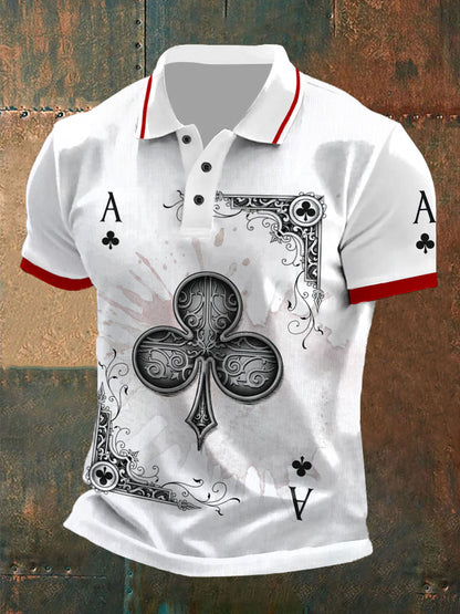 Camisetas Texas Hold'em Club A de hombre