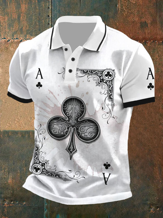 Camisetas Texas Hold'em Club A de hombre
