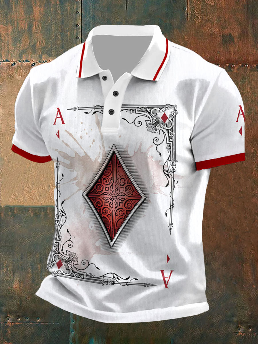Tops Texas Hold'em Diamond A para hombre