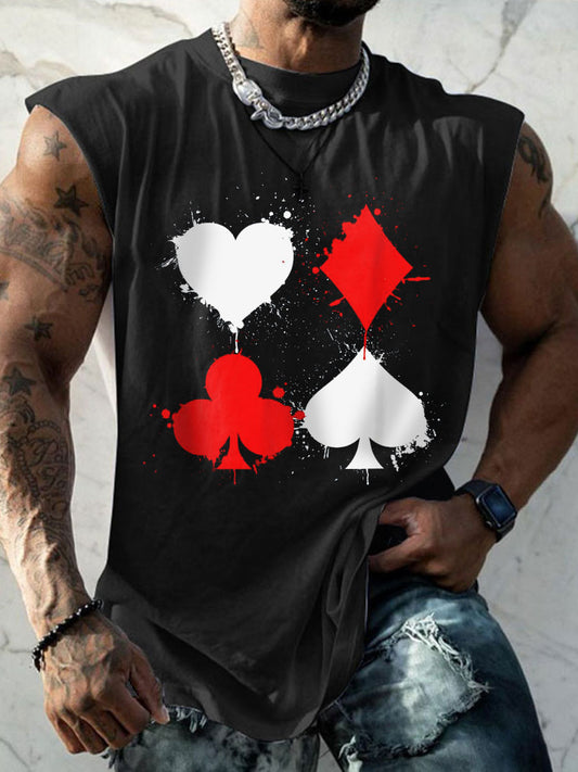 Chaleco Texas Hold'em para hombre