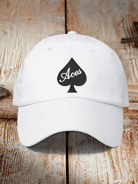 Sombreros de poker unisex