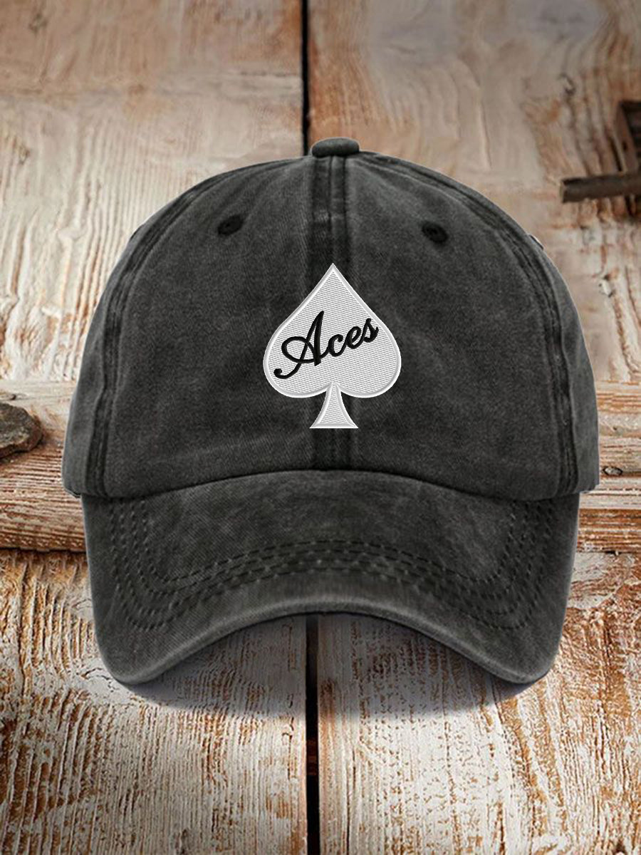 Sombreros de poker unisex
