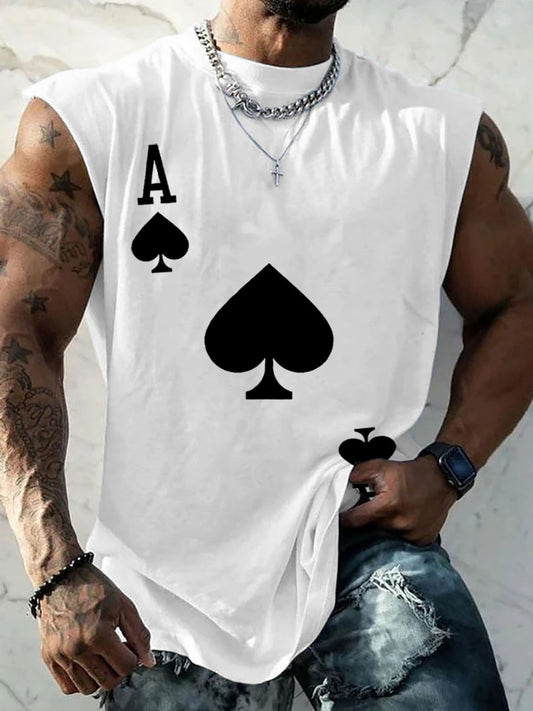 Chaleco de poker Ace of Spades para hombre