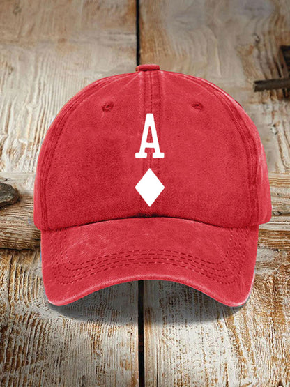 Unisex Póker Diamante Un Sombrero Retro