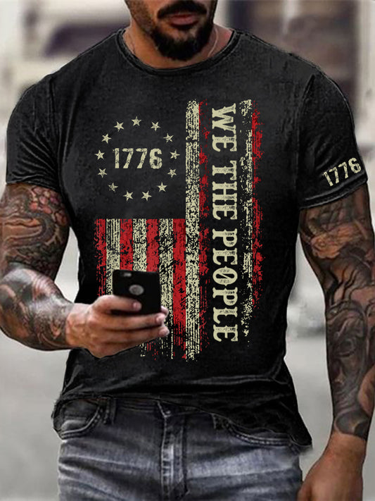 Camiseta de manga corta WE The People para hombre