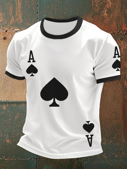Camisetas de Hombre Poker Ace of Spades