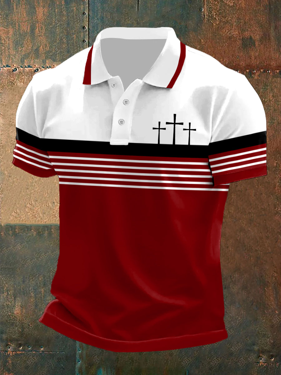 Polo de manga corta para hombre
