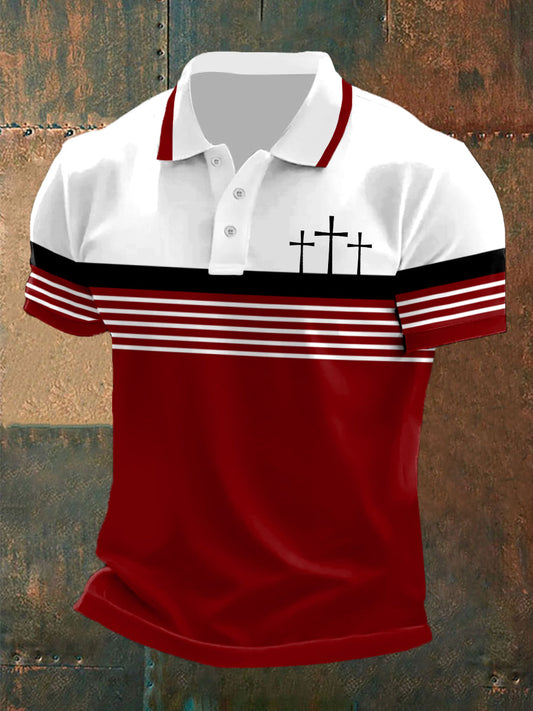 Polo de manga corta para hombre