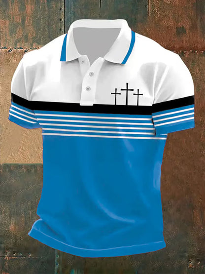 Polo de manga corta para hombre