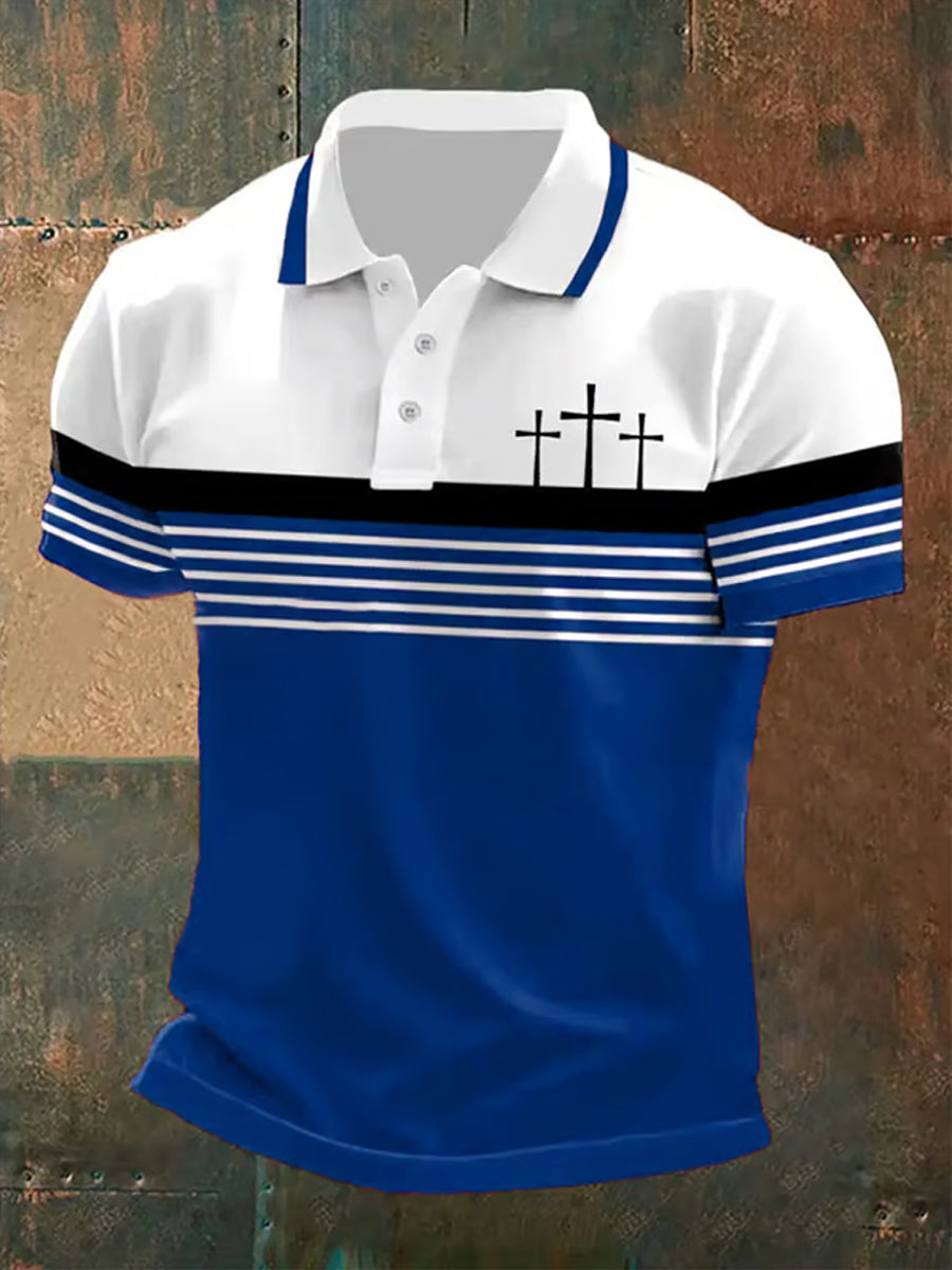 Polo de manga corta para hombre