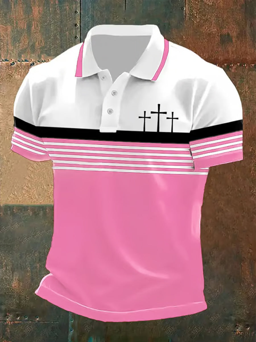 Polo de manga corta para hombre