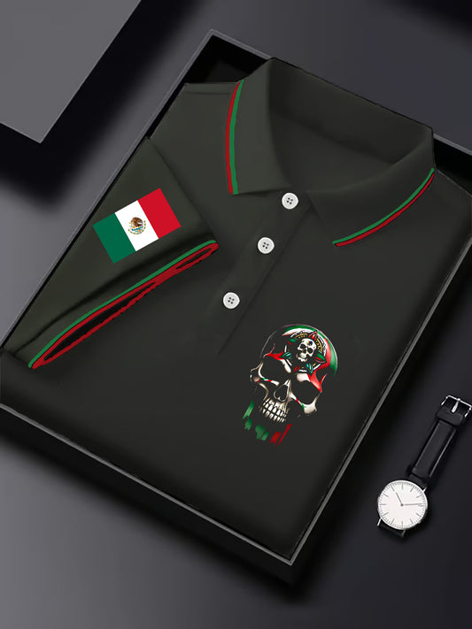 Camisa de la bandera de México de los hombres