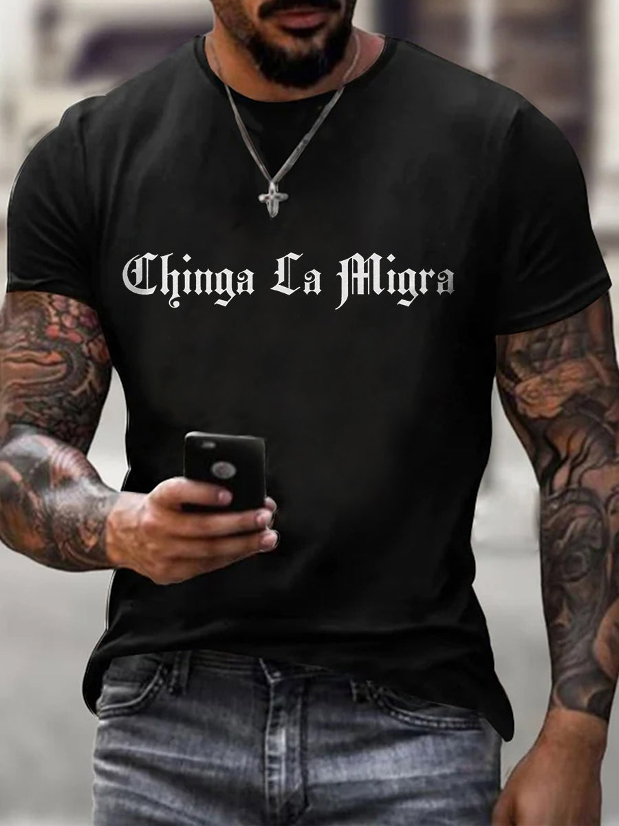 Camiseta Protest ICE Inspired Print para hombre