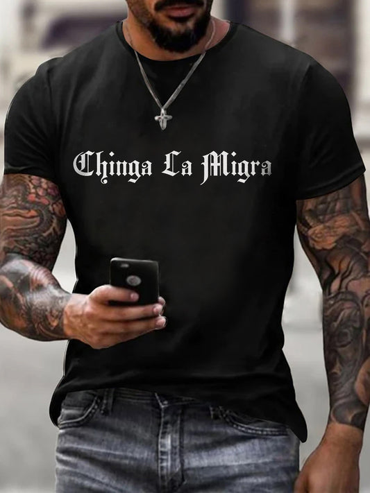 Camiseta Protest ICE Inspired Print para hombre