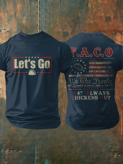 Camiseta estampada 8647 FDT para hombre