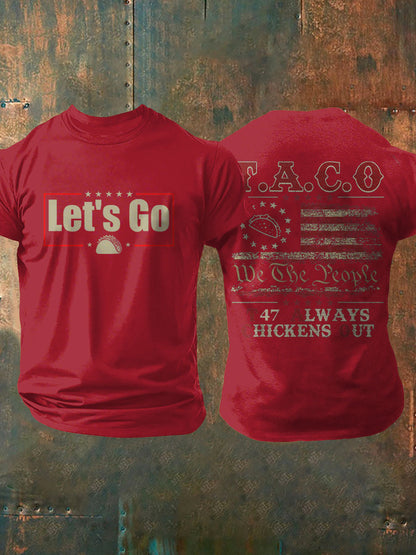 Camiseta estampada 8647 FDT para hombre