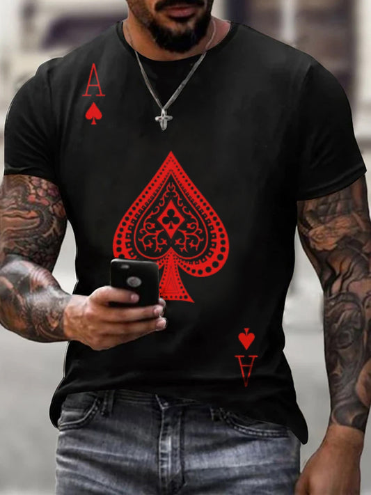Camiseta Texas Hold'em Inspired Art Print para hombre