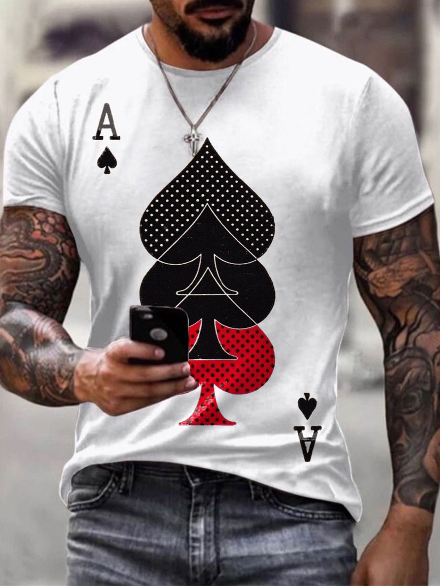 Camiseta Texas Hold'em Inspired Art Print para hombre