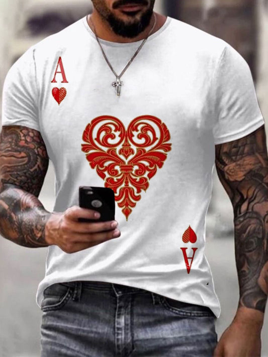 Camiseta Texas Hold'em Inspired Art Print para hombre