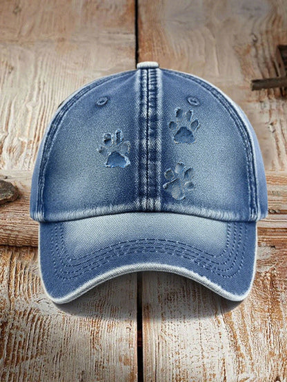 Sombreros de pata de perro de mezclilla unisex