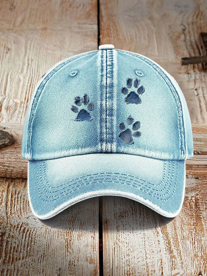 Sombreros de pata de perro de mezclilla unisex
