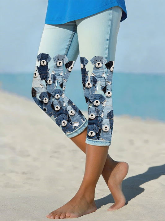 Leggings de mezclilla para mujer