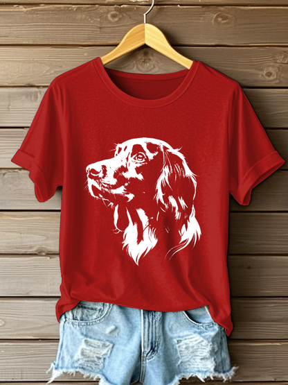 Camiseta Irish Setter para mujer