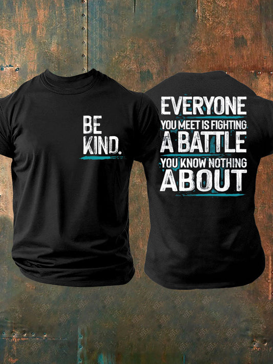 Camiseta impresa veterano de la conciencia del PTSD de los hombres