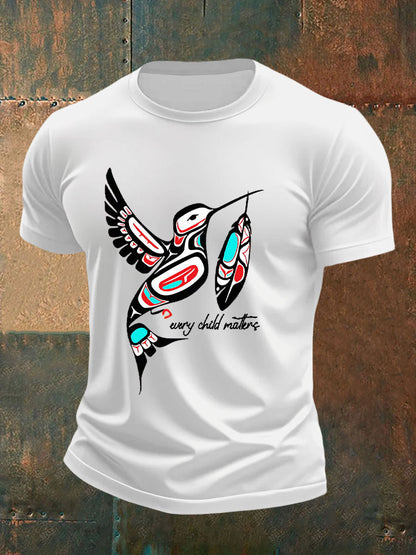 Camiseta casual impresa de Every Child Matters para hombre